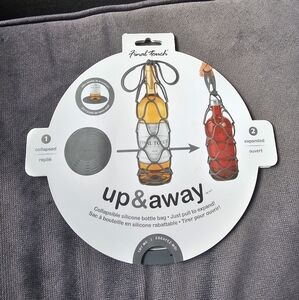 Final Touch up & away Collapsible Silicone Bottle Bag